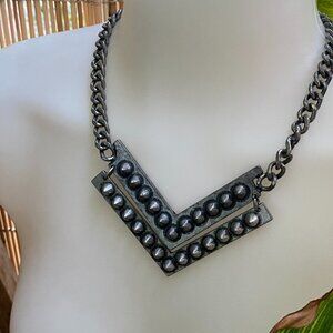 Y2K Grunge Metal Spike Necklace